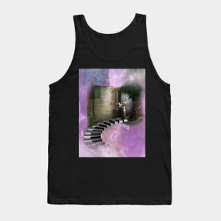 Dancing on a piano in the cave Tank Top